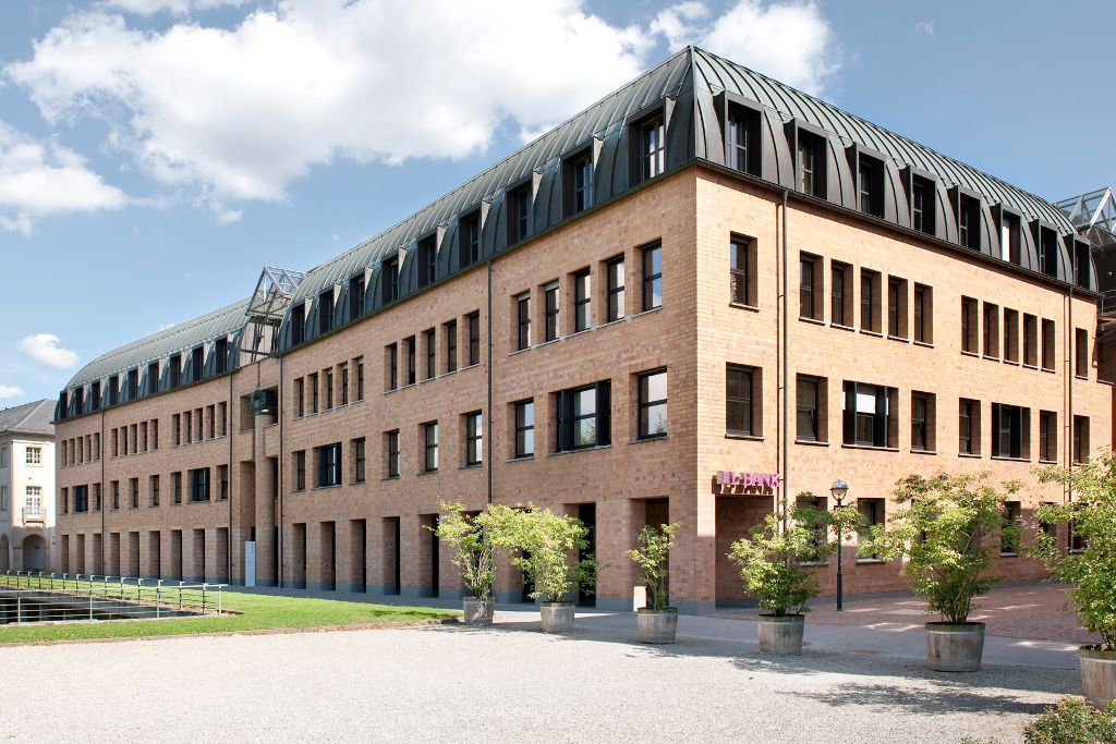 Gebäude der L-Bank in Karlsruhe