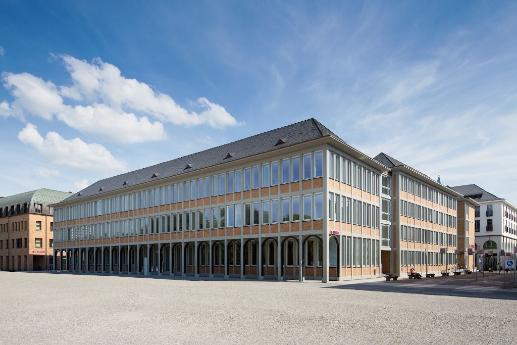 Gebäude der L-Bank in Karlsruhe