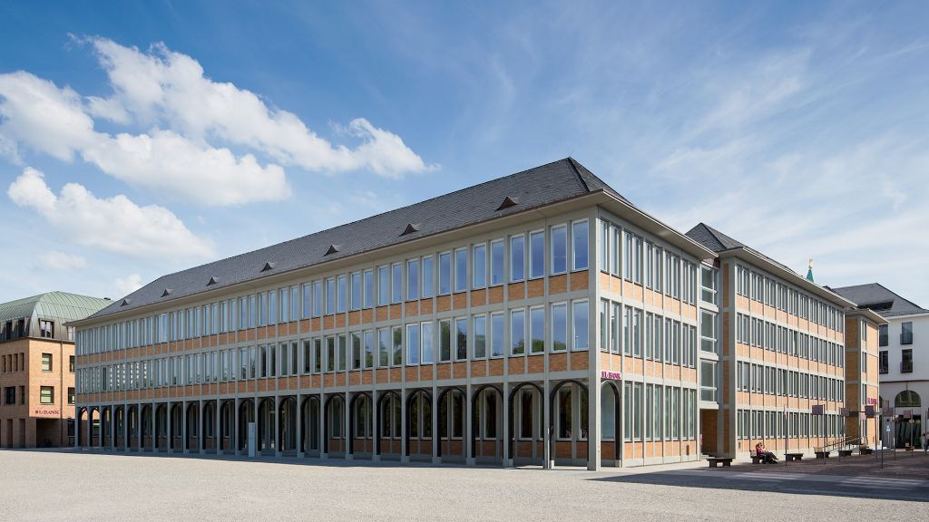 Gebäude der L-Bank in Karlsruhe