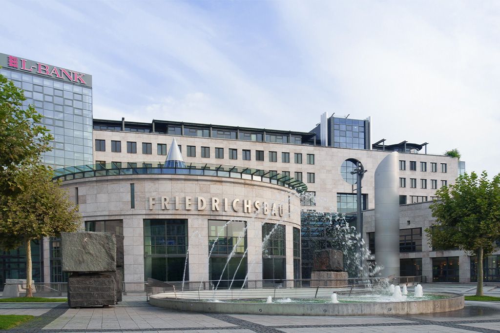 L-Bank in Stuttgart am Börsenplatz.