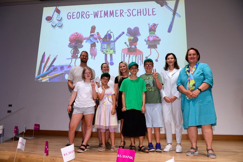 3. Platz: Die Spaßmachfigurinen von der Georg-Wimmer-Schule aus Lahr