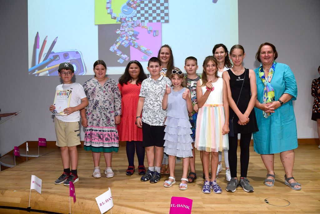 1. Platz: Tanzender Huddel von der Meister-Eckehart-Schule aus Buchen im Odenwald