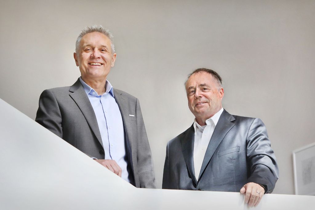 Jens Wetzel und Thomas Dephoff (rechts)