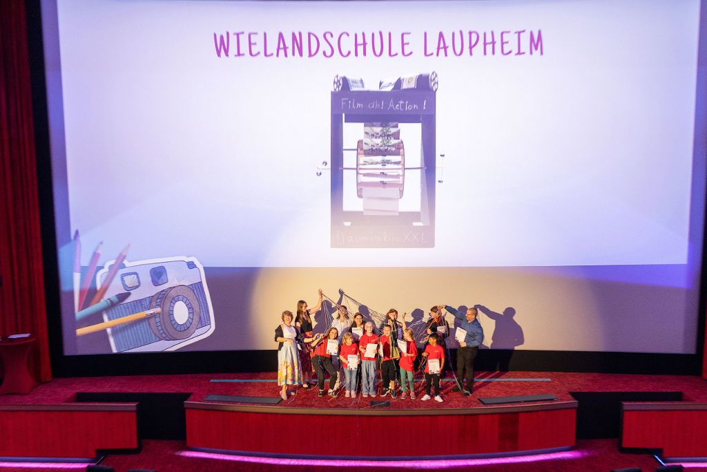 1. Platz: Daumenkino XXL von der Wielandschule aus Laupheim