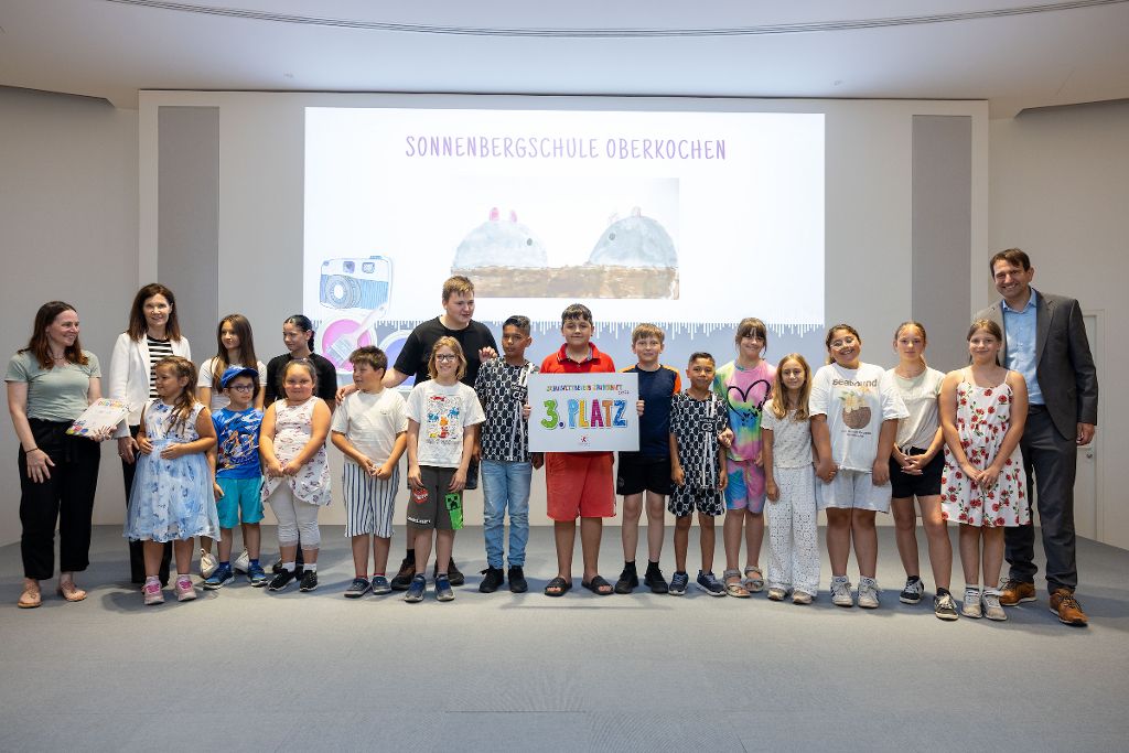 Die Sonnenbergschule aus Oberkochen belegte den dritten Platz.